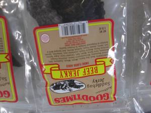 lot 81 image: (B-2) 7 Bags Beef Jerky Past Date...