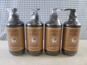 lot 112 image: (EC1) 4 Pump Bottles of Argan Dia B...
