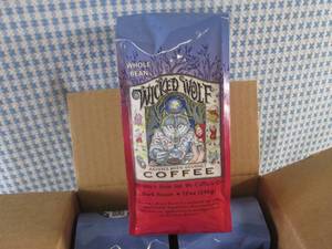 lot 116 image: (B-3) 6 Bags Whole Bean Wicked Wolf...