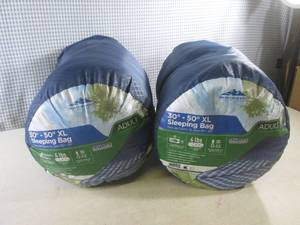lot 144 image: (EW5) 2 Adult Size Sleeping Bags...