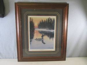 lot 163 image: (A-4) Framed Signed and Numbered De...