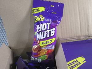 lot 200 image: (EC2) Case 36 Bags Takis Hot Nuts F...