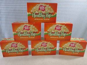 lot 206 image: (B-1) 6 Boxes Jolly Time Healthy Po...