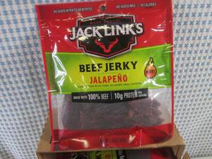lot 213 image: (B-2) 8 Bags Jack Links Jalapeno Be...