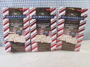 lot 240 image: (B-1) 3 Bags Dark Chocolate Pepperm...