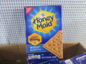 lot 247 image: (EC2) 12 Boxes Honey Maid Graham Cr...