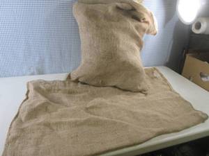 lot 253 image: (F-3) 10 Burlap Bags ...