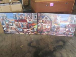 lot 278 image: (HDW) Set of 2 Wall Decor 32 W x 2...
