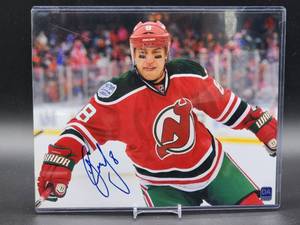lot 44 image: New Jersey Devils Great Darius Zubrus Autographed Photo with COA