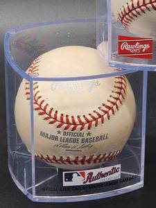 lot 24 image: (3) Official Major League Baseballs