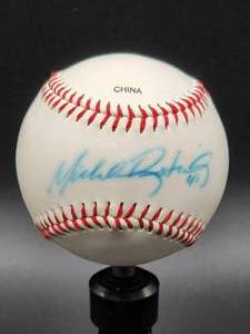 lot 19 image: Minnesota Twins Great Michael Restovich Autographed Baseball No COA