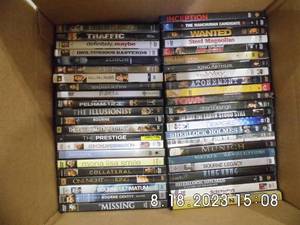 lot 57 image: Box of DVDs