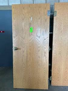 30 - 70 Solid Core Wood Door and Frame