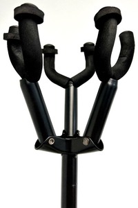 lot 30 image: Collapsible and Adjustable 3 Guitar Stand by ON STAGE STANDS