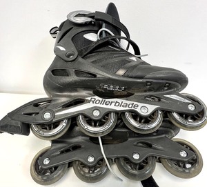 lot 55 image: ROLLERBLADE PERFORMANCE US size 10 Rollerblades with BELL Helmet Size Medium