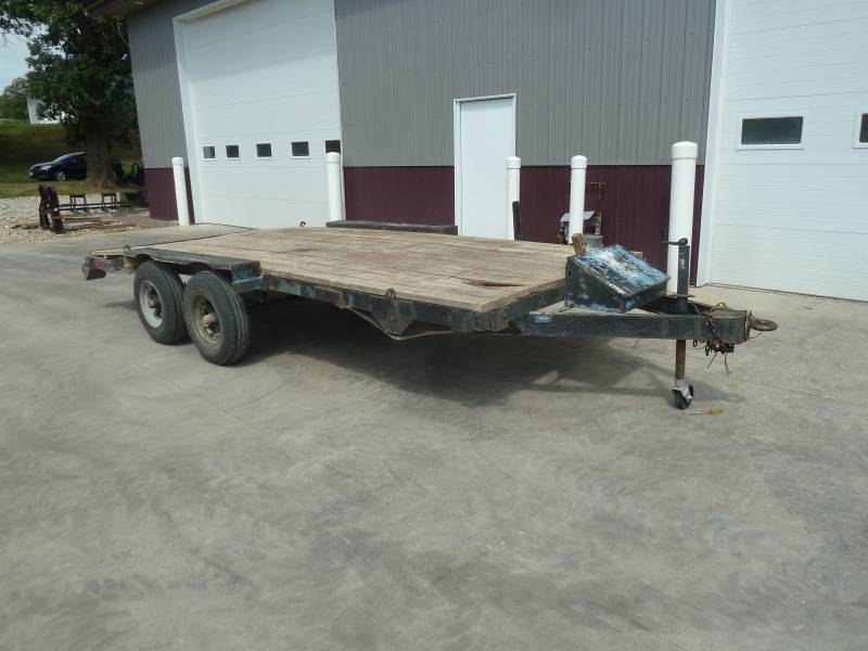 lot 2 image: 1986 Home Made Trailer