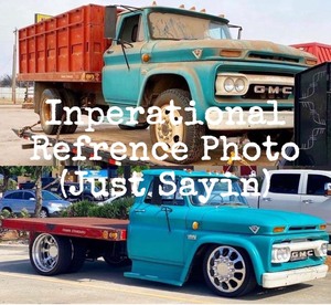 lot 16 image: 1966 Chevrolet C60 Strait Truck w Omaha Standard Dump Box