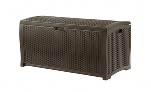 lot 21 image: Suncast 73-Gallon Outdoor Patio Storage Box
