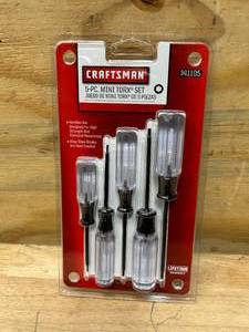 lot 22 image: CRAFTSMAN 5-PC Mini Torx Set