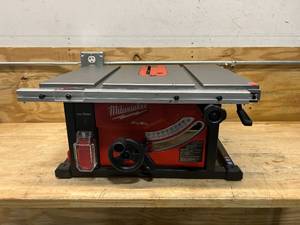 lot 13 image: MILWAUKEE M18 FUEL ONE-KEY 18-Volt Lithium-Ion Brushless Cordless 8-14 in. Table Saw (Tool-Only)