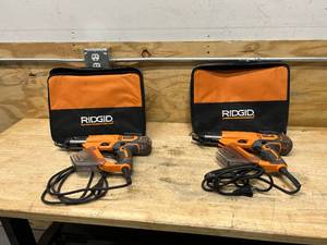 lot 46 image: RIDGID Lot of 2- 3 in. Drywall and Deck Collated Screwdrivers
