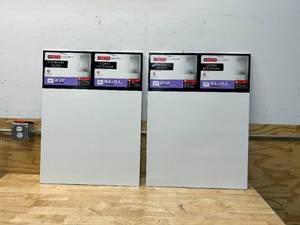 lot 55 image: DELTA Lot of 2- 24 x 31 Frameless Mirrors- Standard Glass