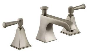 lot 6 image: KOHLER 445689 Widespread Lavatory Faucet, Vibrant Brushed Bronze