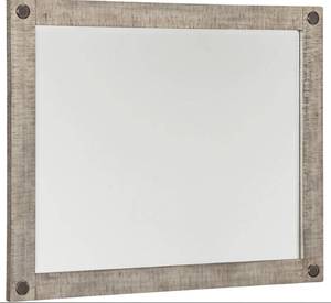lot 50 image: BENCHCRAFT- Naydell Bedroom Mirror B639-36