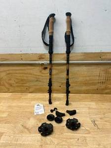 lot 100 image: CASCADE Aluminum Trekking Poles