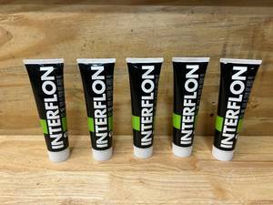 lot 119 image: INTERFLOW Lot of 5 Tubes of- White Grease (150ml each)