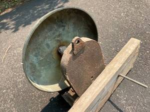 lot 150 image: Vintage High School Bell From Widsten High School In Wayzata Minnesota