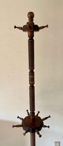 lot 52 image: Vintage Wooden Coat Rack