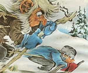 lot 15 image: Make Tracks to Vinland Vintage Limited Edition Print by Sturla Kaasa