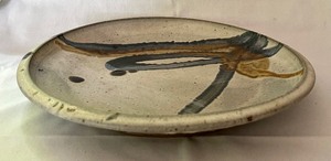 lot 197 image: Large Artisan Created Pottery Platter