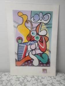 lot 39 image: Art Poster  Still Life on a Pedestal Table, 1931 by Pablo Picasso