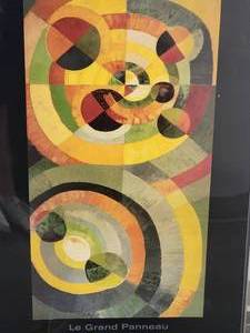 lot 123 image: Art Poster  Le Grand Panneau by  Robert Delaunay