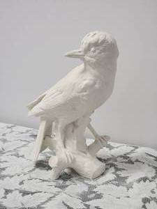 lot 108 image: Bisque Goebel Jay Bird Statue  CV 94, 1968