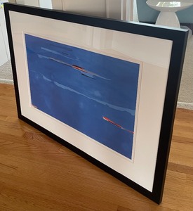 lot 23 image: Framed Art Print by Helen Frankenthaler
