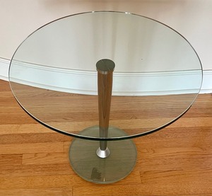 lot 58 image: Glass Accent Table by Actona