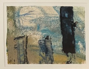 lot 33 image: Ogham Study #3 Framed Original by James Edward Scherbarth