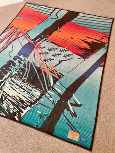 lot 37 image: Chihuly Pendleton Blanket Number 10