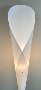 lot 17 image: Contemporary Funnel Style Floor Lamp