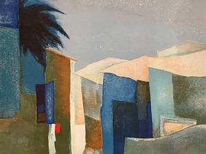 lot 89 image: Abstract Print by Claude Gaveau
