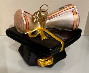 lot 94 image: Christopher Radko Graduation Ornament