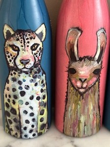 lot 76 image: Set of Three Studio Oh Reusable Water Bottles