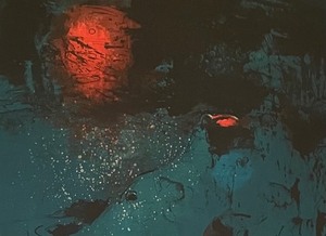 lot 122 image: Framed Abstract Artwork by Lebadang