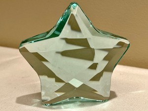 lot 205 image: Rosenthal Crystal Paperweight