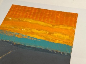 lot 165 image: Framed Abstract Original Artwork