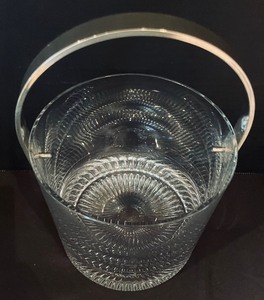 lot 251 image: Vintage Kosta Boda Ice Bucket with Tongs