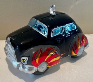 lot 267 image: Unique Custom Hot Rod Ornament by Christopher Radko